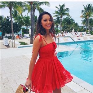 Second listing Red Lovers + Friends dress